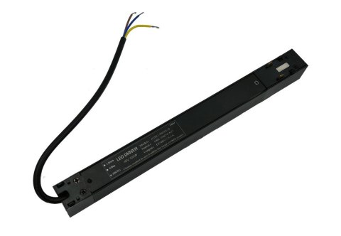 Zasilacz do szyny magnetycznej 1 fazowej wpinany czarny 100W 48V