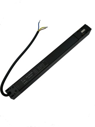 Zasilacz do szyny magnetycznej 1 fazowej wpinany czarny 200W 48V