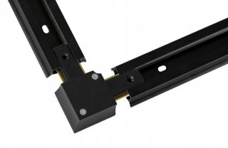 Złączka 1 fazowa czarna 3,5 cm do listwy szynowej