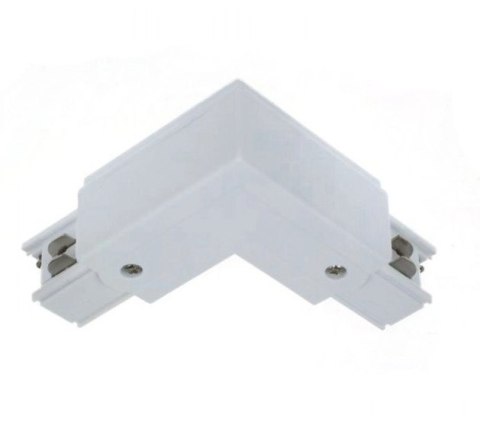 Złączka 3 fazowa biała do listwy szynowej