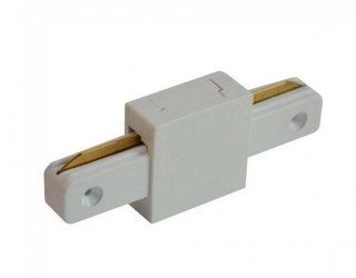 Złączka łącznik 1 fazowy biały 3 cm do listwy szynowej