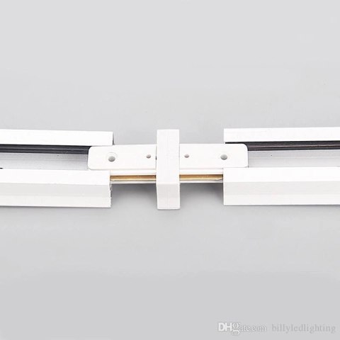 Złączka łącznik 1 fazowy biały 3 cm do listwy szynowej