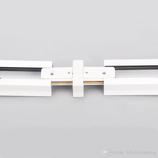 Złączka łącznik 1 fazowy czarny 3 cm do listwy szynowej