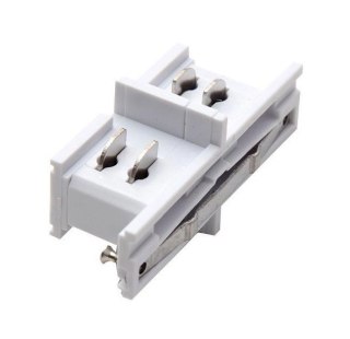Złączka łącznik 3 fazowy do listwy szynowej kolor biały