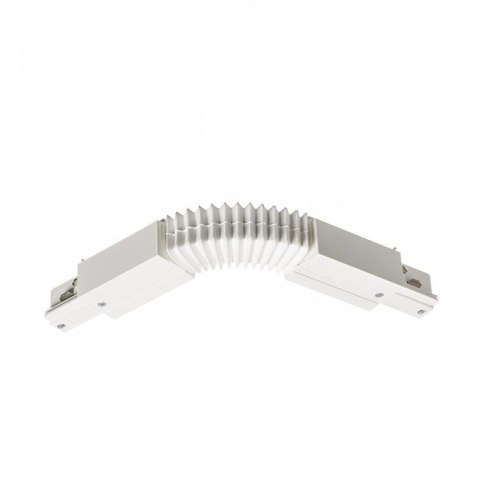 Złączka łącznik elastyczny 3 fazowy biały do listwy szynowej