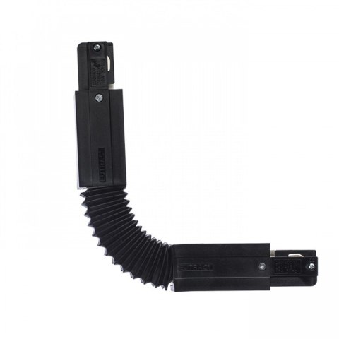 Złączka łącznik elastyczny 3 fazowy czarny do listwy szynowej